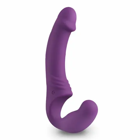 EasyToys punjivi intimni masažer sa dva kraja ljubičasti 10 modova vibracije