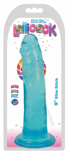 Toyz4Lovers Berry Ice 20 cm Transparent Silicone Intimate Model with Suction Base
