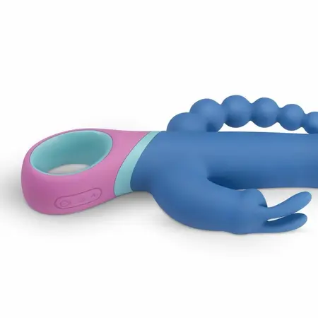 Vice Dual Motor intimna mašina Triple Power, višebojna, USB punjiva
