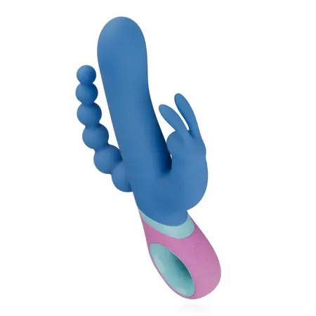 Vice Dual Motor intimna mašina Triple Power, višebojna, USB punjiva