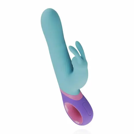 Meta Rabbit vibrator višebojni sa tri motora, 12 modova rotacije i 13 modova vibracije