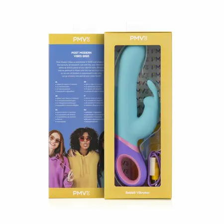 Meta Rabbit vibrator višebojni sa tri motora, 12 modova rotacije i 13 modova vibracije