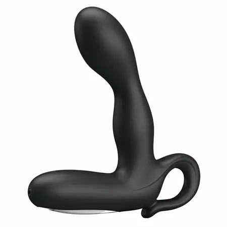 Baile Barrack vibrirajući intimni čep sa 30 modova USB punjiv crni