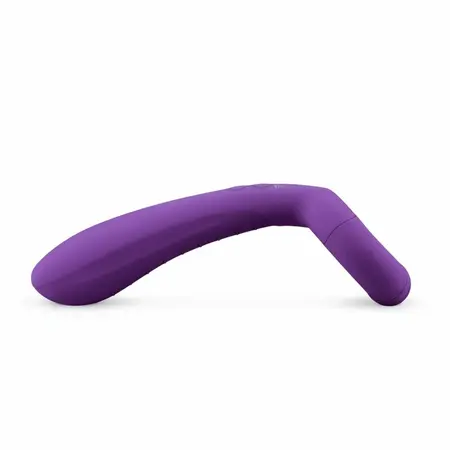 EasyToys vibrator za parove Purple sa dva motora, fleksibilnim prstenom i telom
