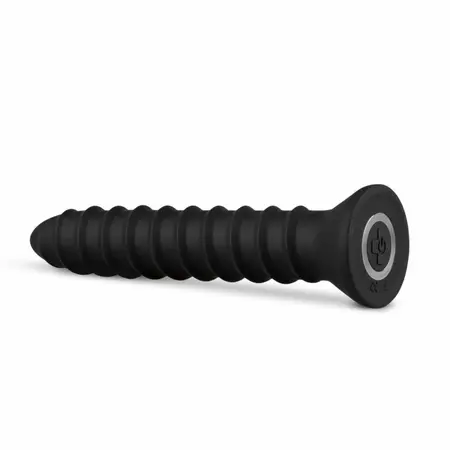 Screwed Plug Large by Dream Toys, teksturisani analni model, 10 modova, USB