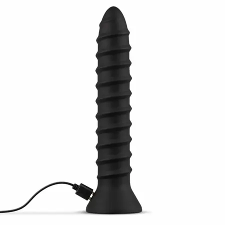 Screwed Plug Large by Dream Toys, teksturisani analni model, 10 modova, USB
