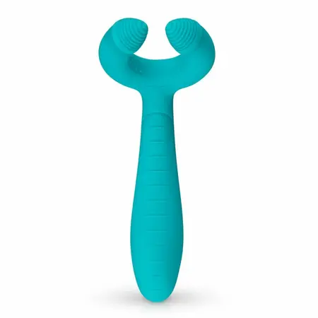 Noam dvostrani punjivi intimni stimulator za parove, vodootporan, crni