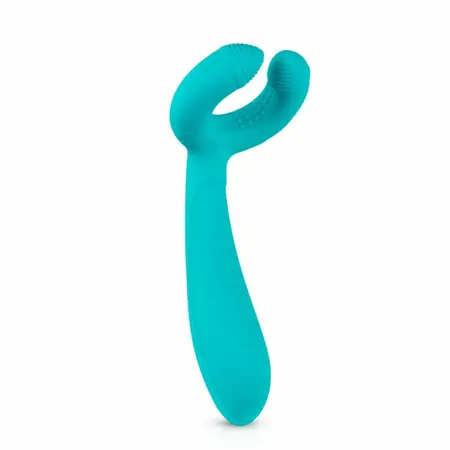 Noam dvostrani punjivi intimni stimulator za parove, vodootporan, crni