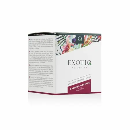 Exotiq masažna sveća Bamboo Orchid 60g: Formula za aromatično opuštanje
