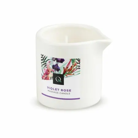 Exotiq sveća za masažu Violet Rose 60g, aromatično ulje u sveći za masažu