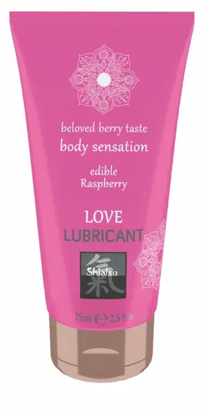 Love Lubricant gel na bazi vode jestivi Malina 100ml