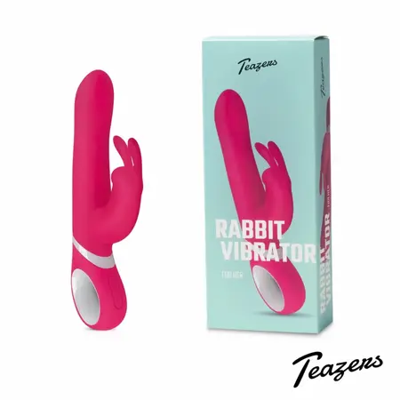EasyToys rotirajući i vibrirajući zečić vibrator višenamenski USB ljubičasti
