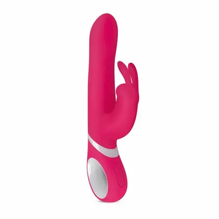 EasyToys rotirajući i vibrirajući zečić vibrator višenamenski USB ljubičasti