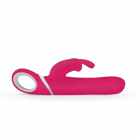 EasyToys rotirajući i vibrirajući zečić vibrator višenamenski USB ljubičasti