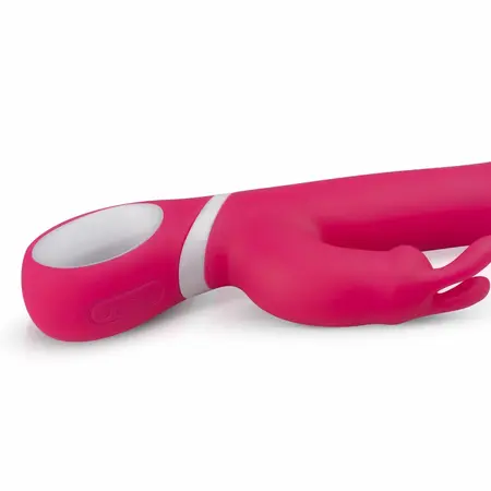 EasyToys rotirajući i vibrirajući zečić vibrator višenamenski USB ljubičasti