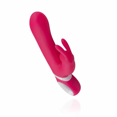 EasyToys rotirajući i vibrirajući zečić vibrator višenamenski USB ljubičasti