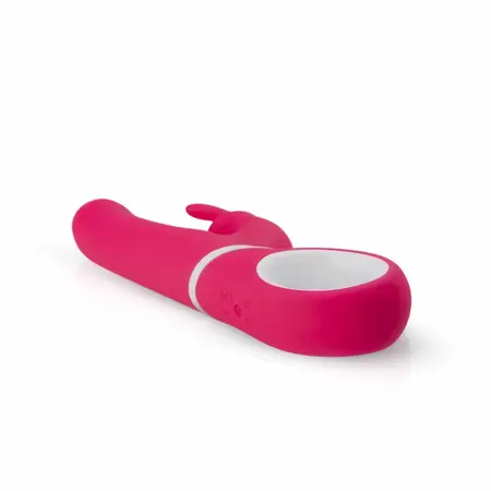 EasyToys rotirajući i vibrirajući zečić vibrator višenamenski USB ljubičasti
