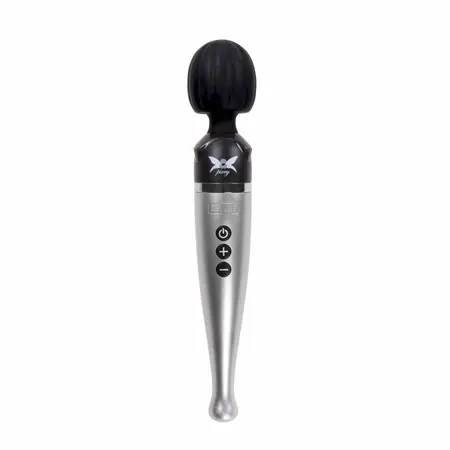 Pixey Deluxe Wireless Rechargeable Wand Massager - 10 Modes, Splash-Proof