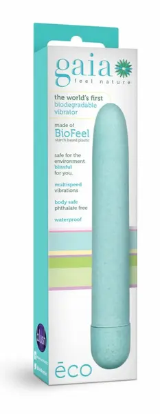 Blush Gaia Eco Biofeel intimni uređaj plavi 17.8 cm biorazgradiv
