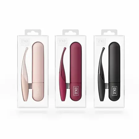 Svakom Senzi precizni vibrator u tamno roze boji, 12 modova vibracije, vodootporan, USB punjenje