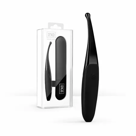 Shots Senzi Precision Vibrator Black: 12 modova vibracije, vodootporan i punjiv preko USB-a