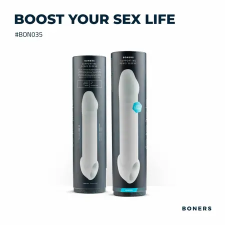 Boners silikonska navlaka za produženje i podršku, providna, 20 cm