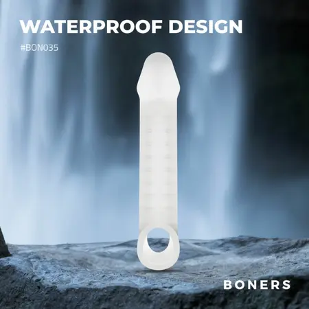 Boners silikonska navlaka za produženje i podršku, providna, 20 cm