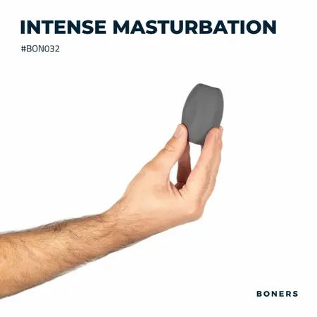 Boners fleksibilni intimni trenažer sa teksturisanom unutrašnjošću, providan