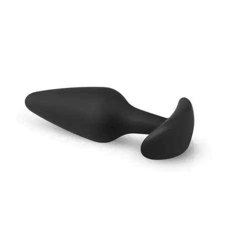 EasyToys silikonski set analnih čepova, komplet za postepeno povećanje, crni