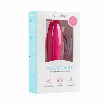 Velvet Vibe Pink by Dream Toys - Kompaktni višebrzinski intimni uređaj