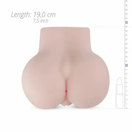 Michelle Lazara Mega Intimate Machine anatomski TPR model sa dvostrukim ulazom