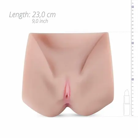 Sophia Kinsley Mega Intimate Machine masturbator sa dvostrukim ulazom od TPR materijala velika veličina