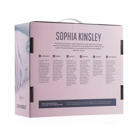 Sophia Kinsley Mega Intimate Machine masturbator sa dvostrukim ulazom od TPR materijala velika veličina