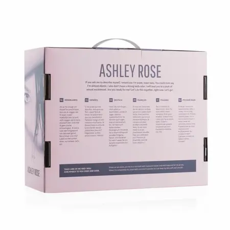 Ashley Rose Mega intimni anatomski model sa dvostrukim ulazom od TPR materijala 28cm
