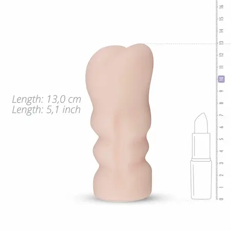 Dream Toys Nicole Adams Intimni uređaj TPR anatomski rukav 14 cm
