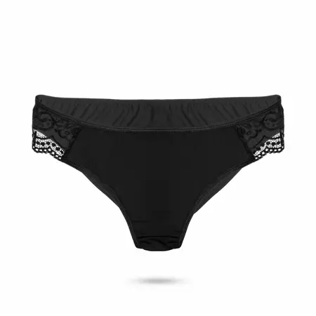 PantyRebel set vibrirajućih gaćica sa bežičnim daljinskim upravljačem crne, veličina M/L