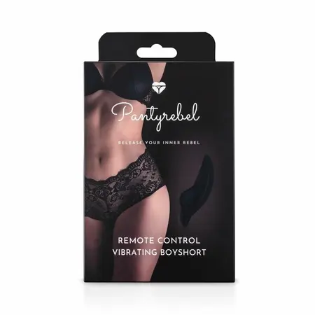 PantyRebel vibrirajući intimni šorts crni veličina M/L