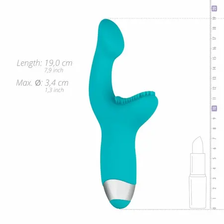 Yuki Dual-Motor G-Spot Massager, Waterproof, Rechargeable, Purple