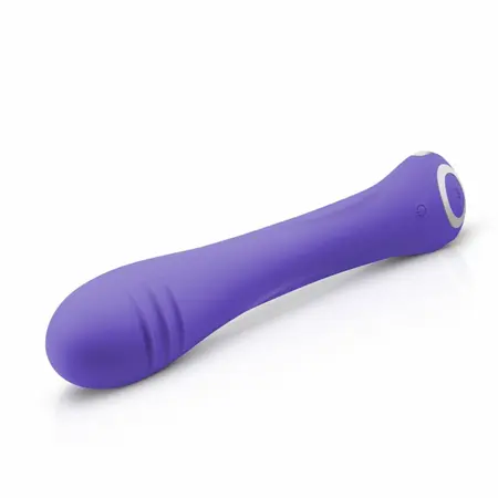 Lici zakrivljeni silikonski intimni masažer sa 10 modova, USB, roze