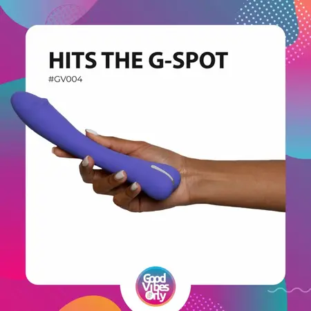 GILI G-Spot Silicone Intimate Device with 10 Modes & LED, USB Charging