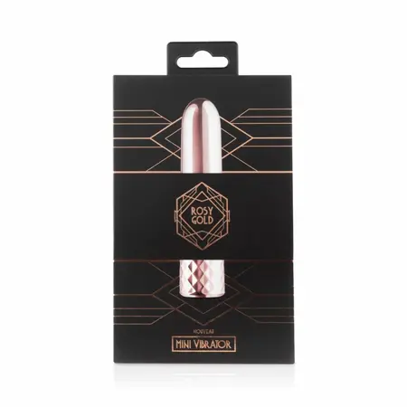 Rosy Gold mini vibrator, kompaktan punjivi model za preciznu stimulaciju