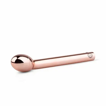 Rosy Gold zakrivljeni vibrator za G-tačku punjivi vodootporni model