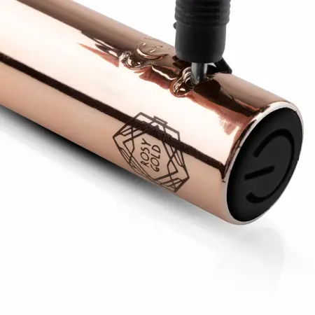 Rosy Gold zakrivljeni vibrator za G-tačku punjivi vodootporni model
