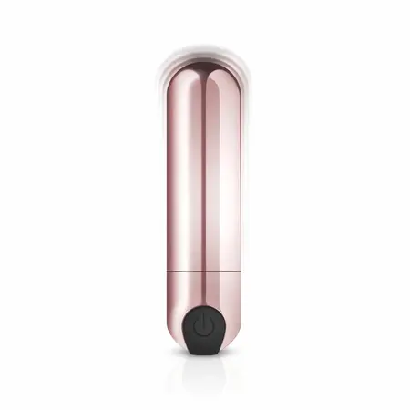 Rosy Gold Bullet Series kompaktni intimni masažer, 10 modova, USB