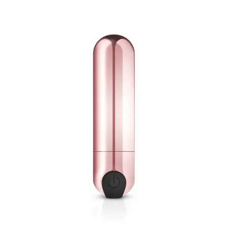 Rosy Gold Bullet Series kompaktni intimni masažer, 10 modova, USB