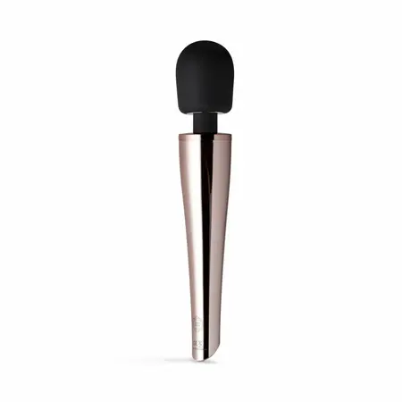 Rosy Gold Nouveau Wand masažer sa punjivom baterijom, 10 modova i fleksibilnom glavom