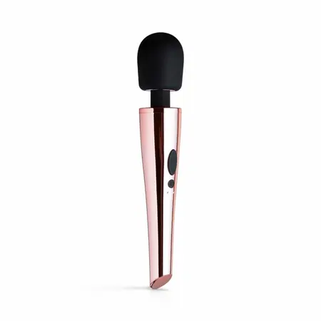 Rosy Gold Nouveau Wand masažer sa punjivom baterijom, 10 modova i fleksibilnom glavom