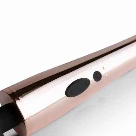 Rosy Gold Nouveau Wand masažer sa punjivom baterijom, 10 modova i fleksibilnom glavom