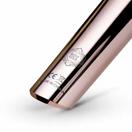 Rosy Gold Nouveau Wand masažer sa punjivom baterijom, 10 modova i fleksibilnom glavom