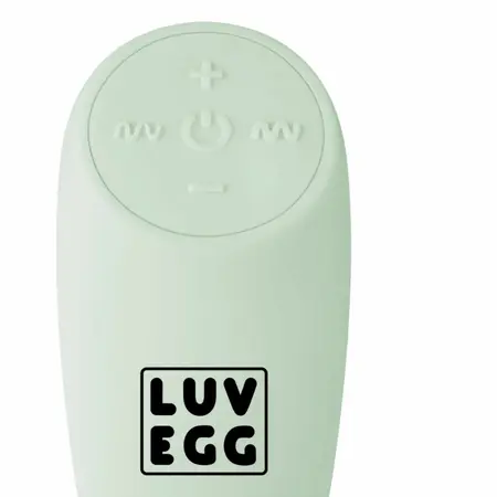 Luv Egg Zeleni daljinski upravljani silikonski intimni uređaj 12 modova